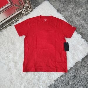 Fabletics The 24-7 Tee. Red. Size Large. New.